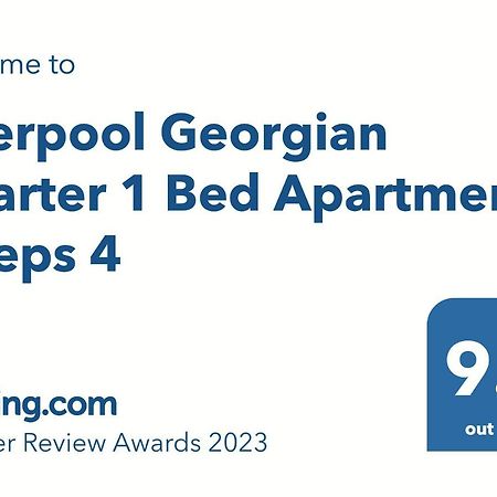 Liverpool Georgian Quarter 1 Bed Apartment Sleeps 4 Eksteriør bilde